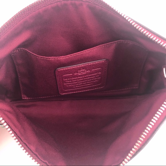 Coach Pebbled Leather Carrie Crossbody - Picture 4 of 6